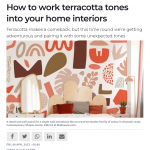 How to work terracotta tones into your home interiors